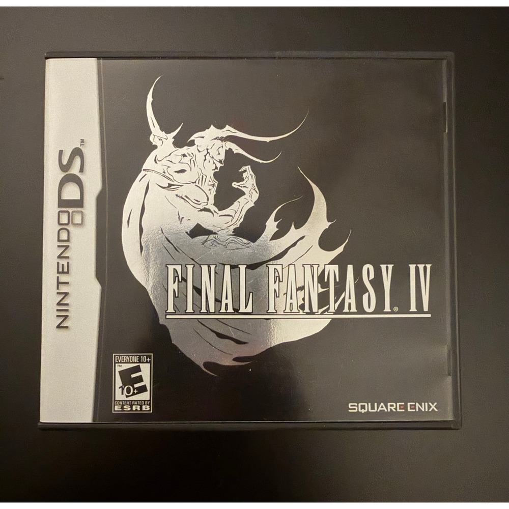 Final Fantasy IV Nintendo DS CIB Complete Manual NTSC USA 2008